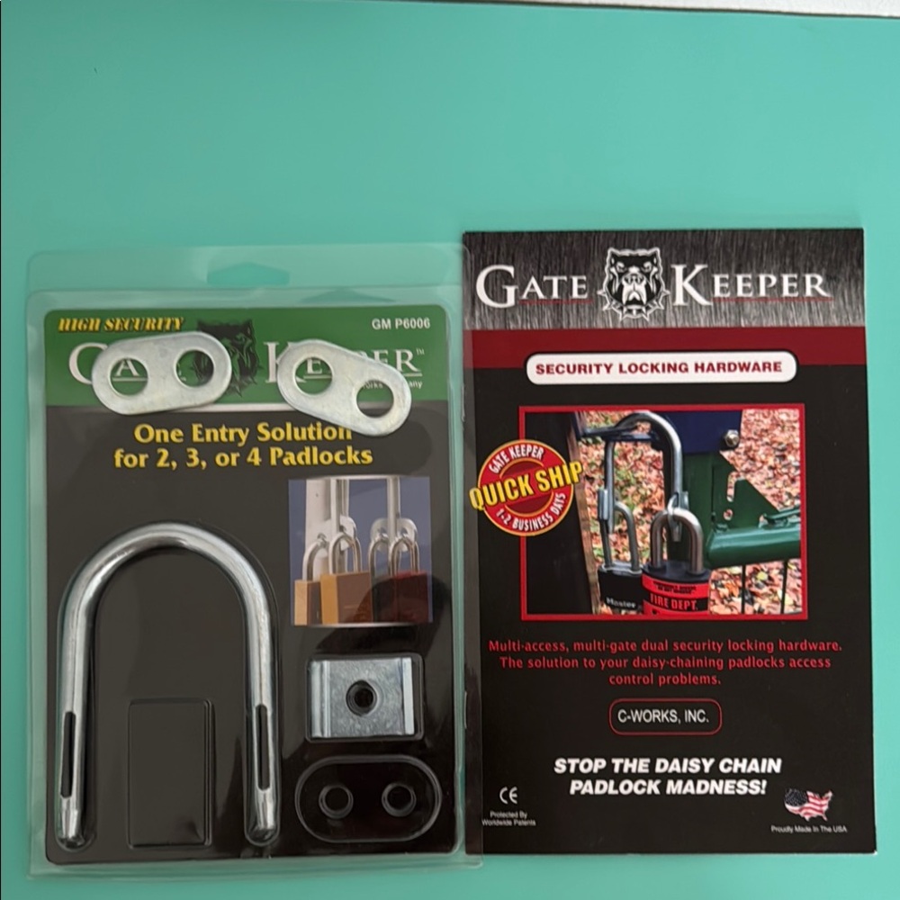 Gate Keeper Security Locking Hardware